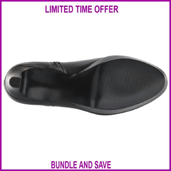 Ankle Booties with Thin Heel Platform Toe Zip Closure - Picture 5 of 8